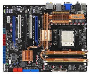 ASUS M3N-HT Deluxe/HDMI-motherboard -Socket AM2 With IO